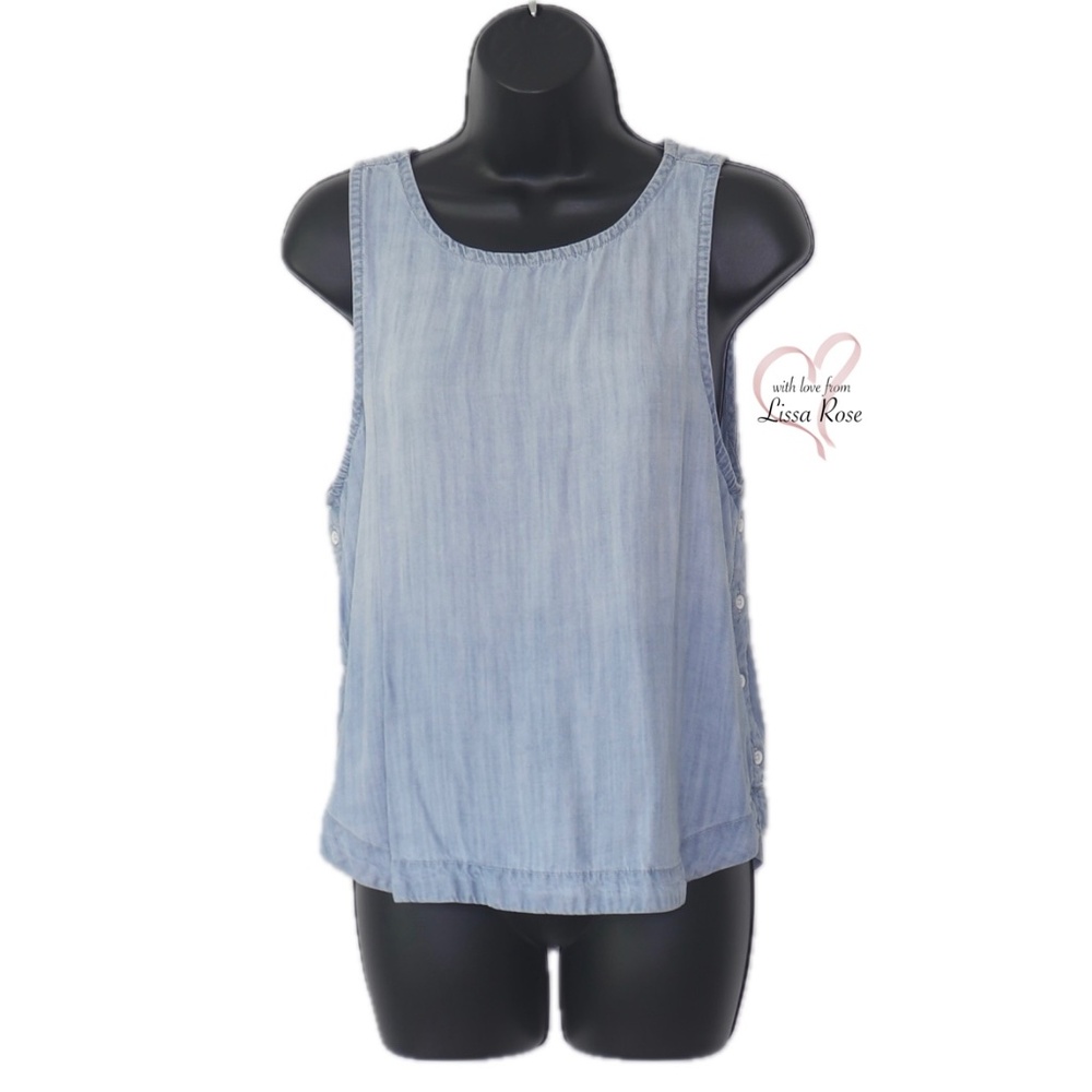 Helena Chambray Tank (Cloth & Stone for Anthropologie)